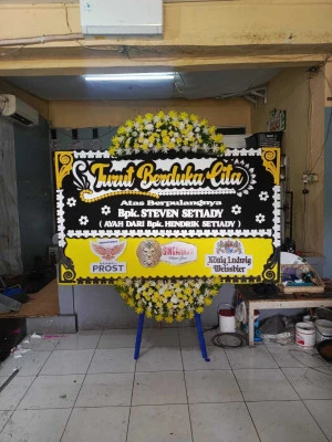 Papan Bunga di Kalangligar Telukjambe Barat