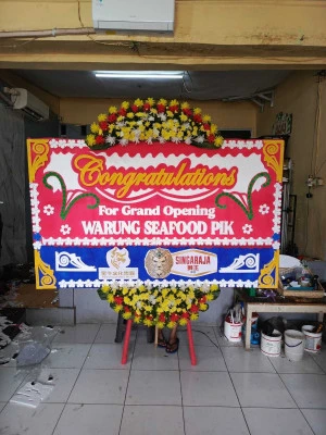 Papan Bunga di Kalangligar Telukjambe Barat