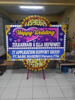 Papan Bunga di Kalangligar Telukjambe Barat